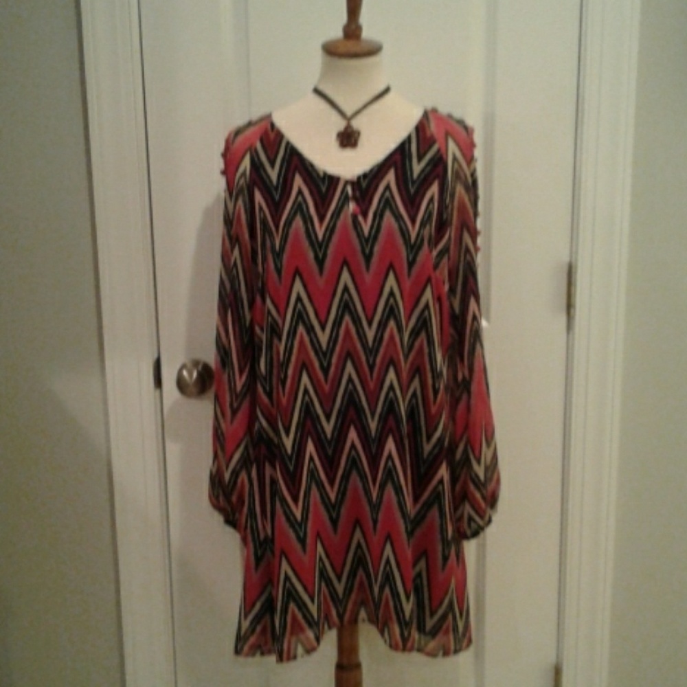 Taylor Chiffon Swing Dress
